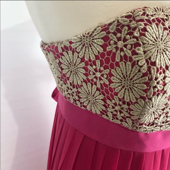 Beautiful Gold and Pink Gown - Picture 8 of 12